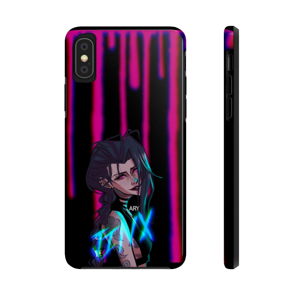 Jinx Fanart (Tough Phone Cases, Case-Mate)