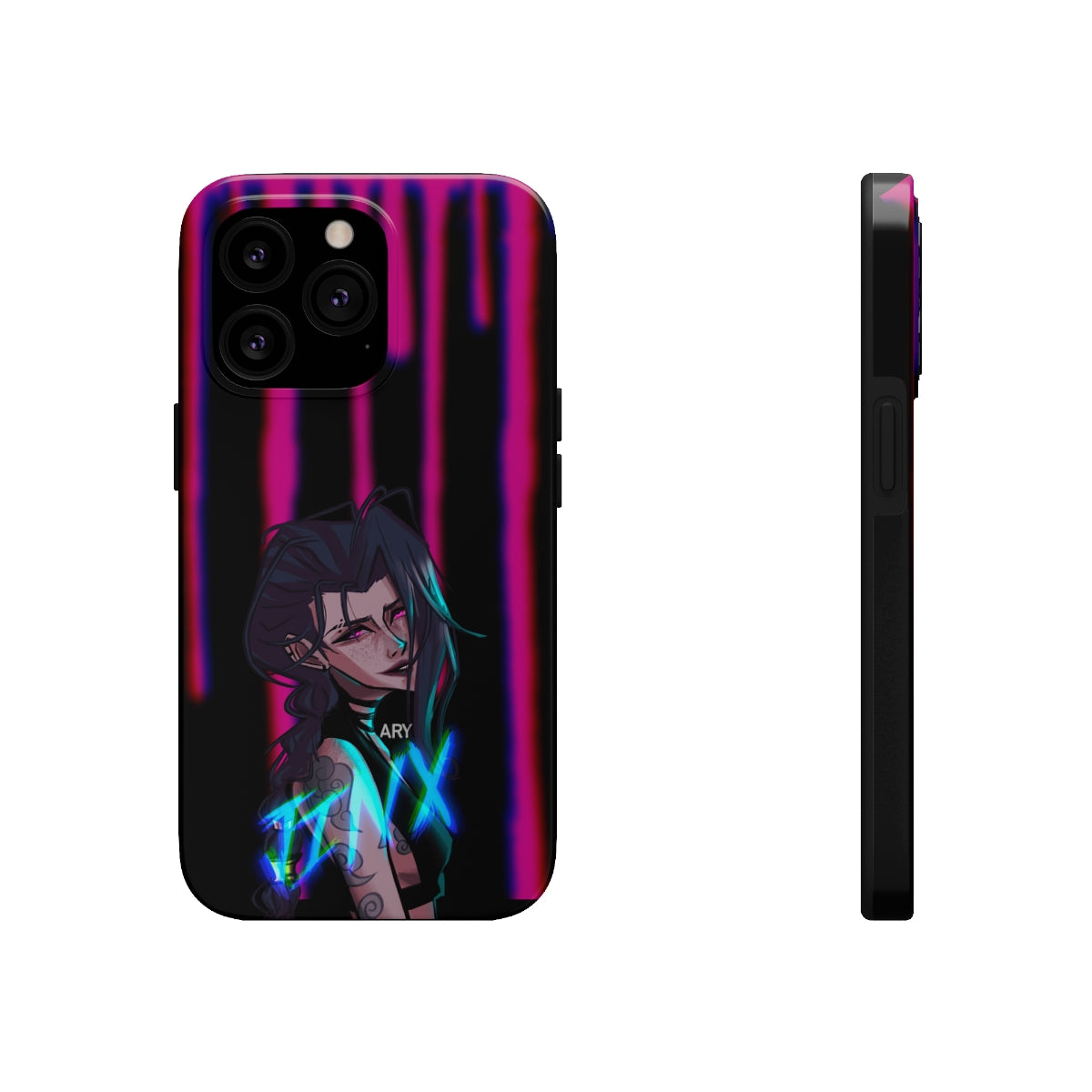 Jinx Fanart (Tough Phone Cases, Case-Mate)