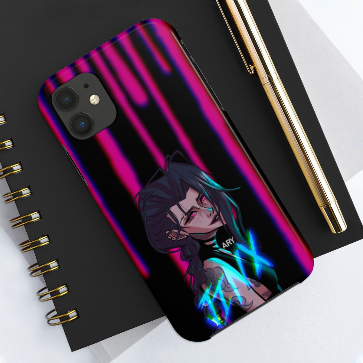 Jinx Fanart (Tough Phone Cases, Case-Mate)