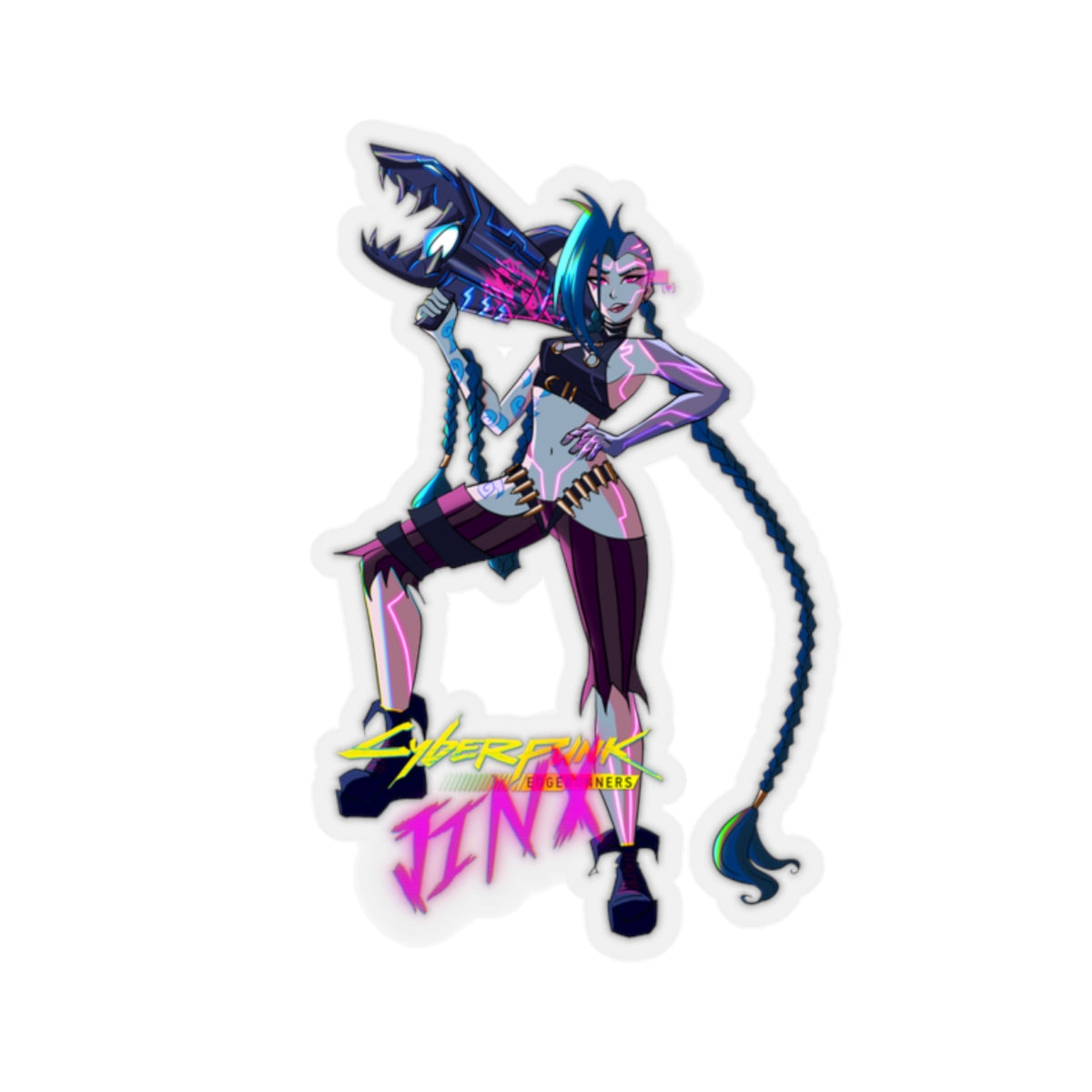 CyberPunk Edgerunners x Jinx Sticker